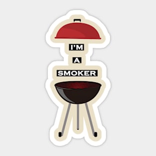 BBQ Smoker Sticker